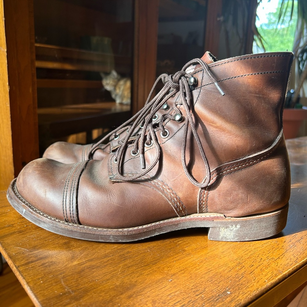Red Wing Heritage Iron Rangers Style #8111 Amber